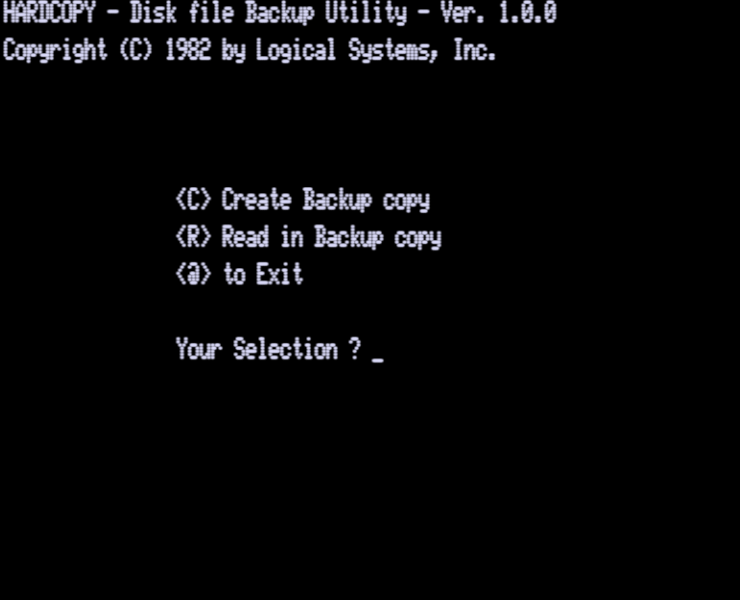 Screen shot